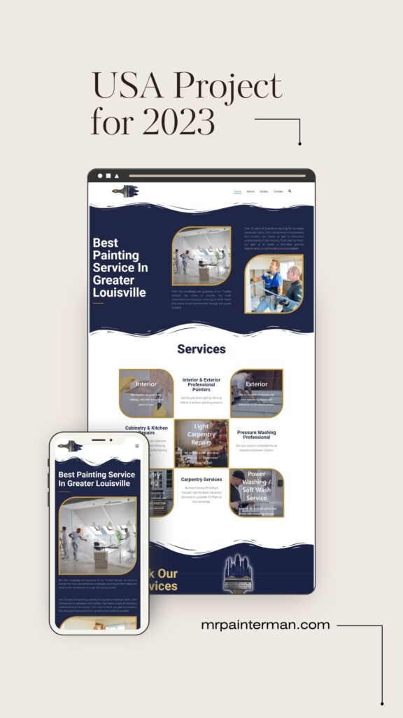 Website project ans social media posters
